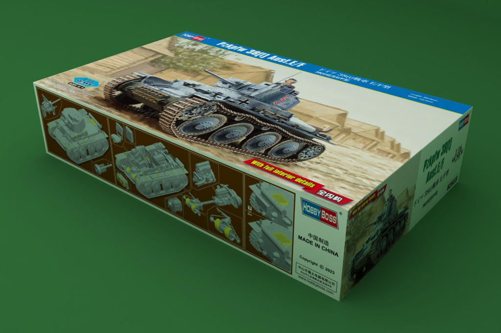 HobbyBoss 1/16 PzKpfw 38(t) Ausf.E/F1 82603